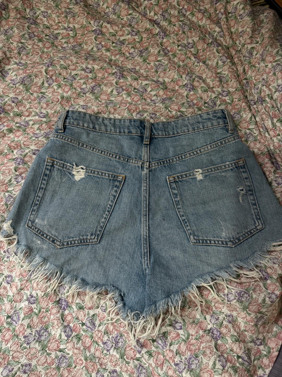 Zara Джинсовые шорты ZARA — фото 2
