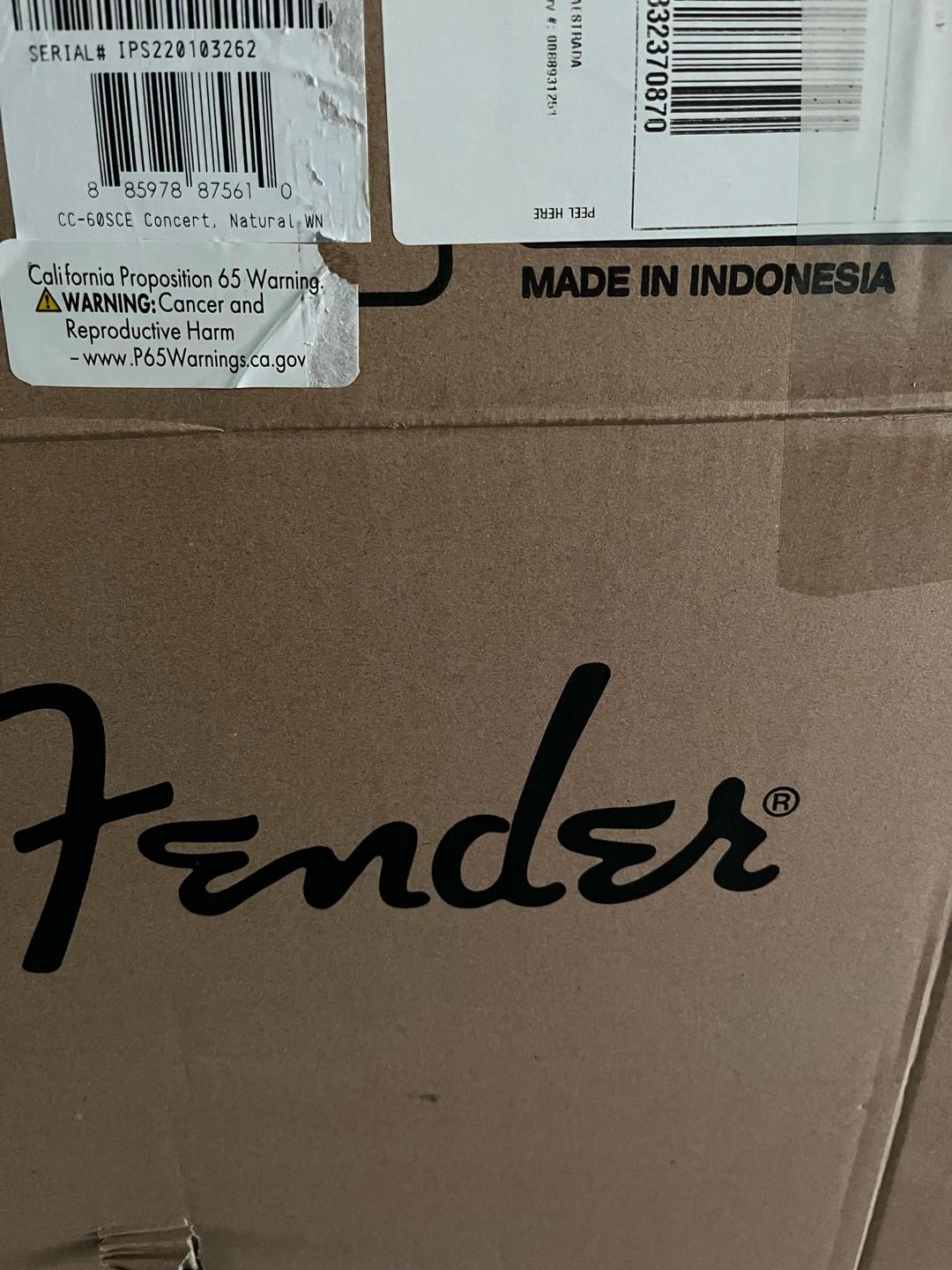 Fender Электроакустическая гитара Fender CC-60SCE — фото 2