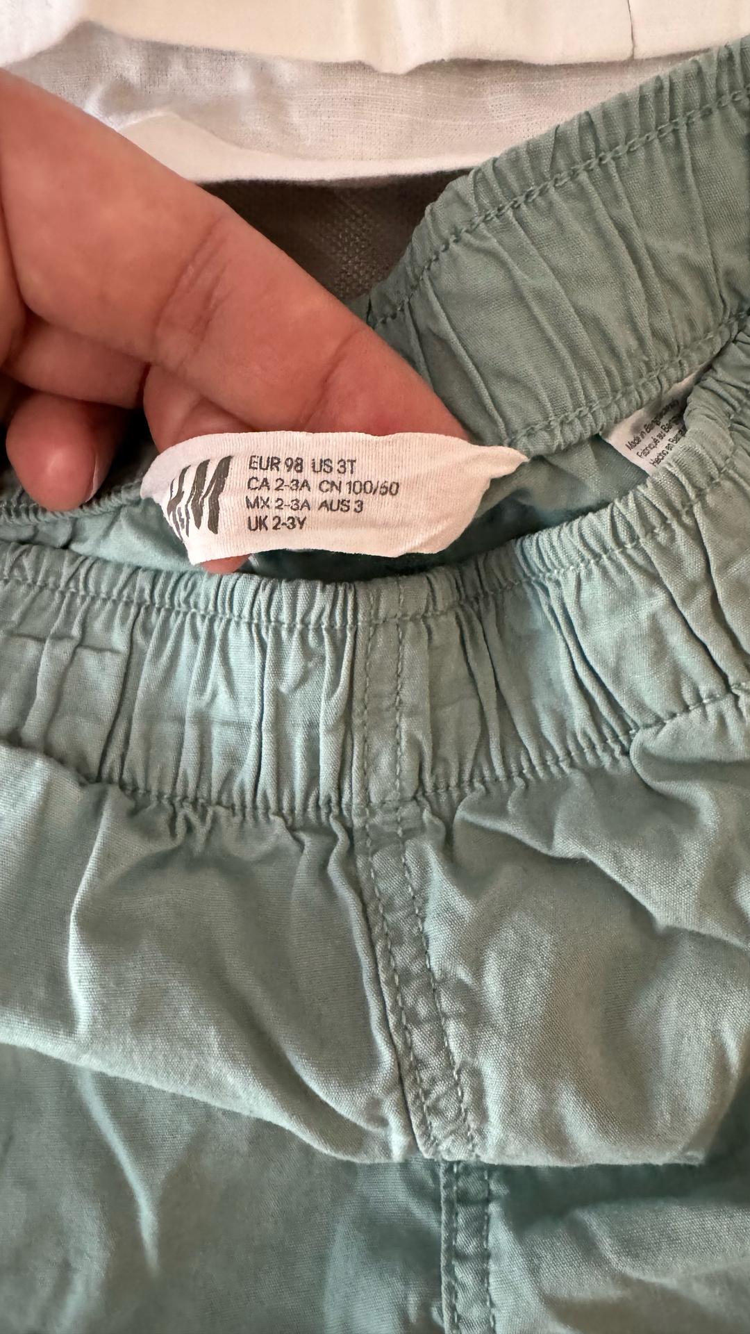 H&M H&M комплект рубашка и шорты для мальчика — фото 2