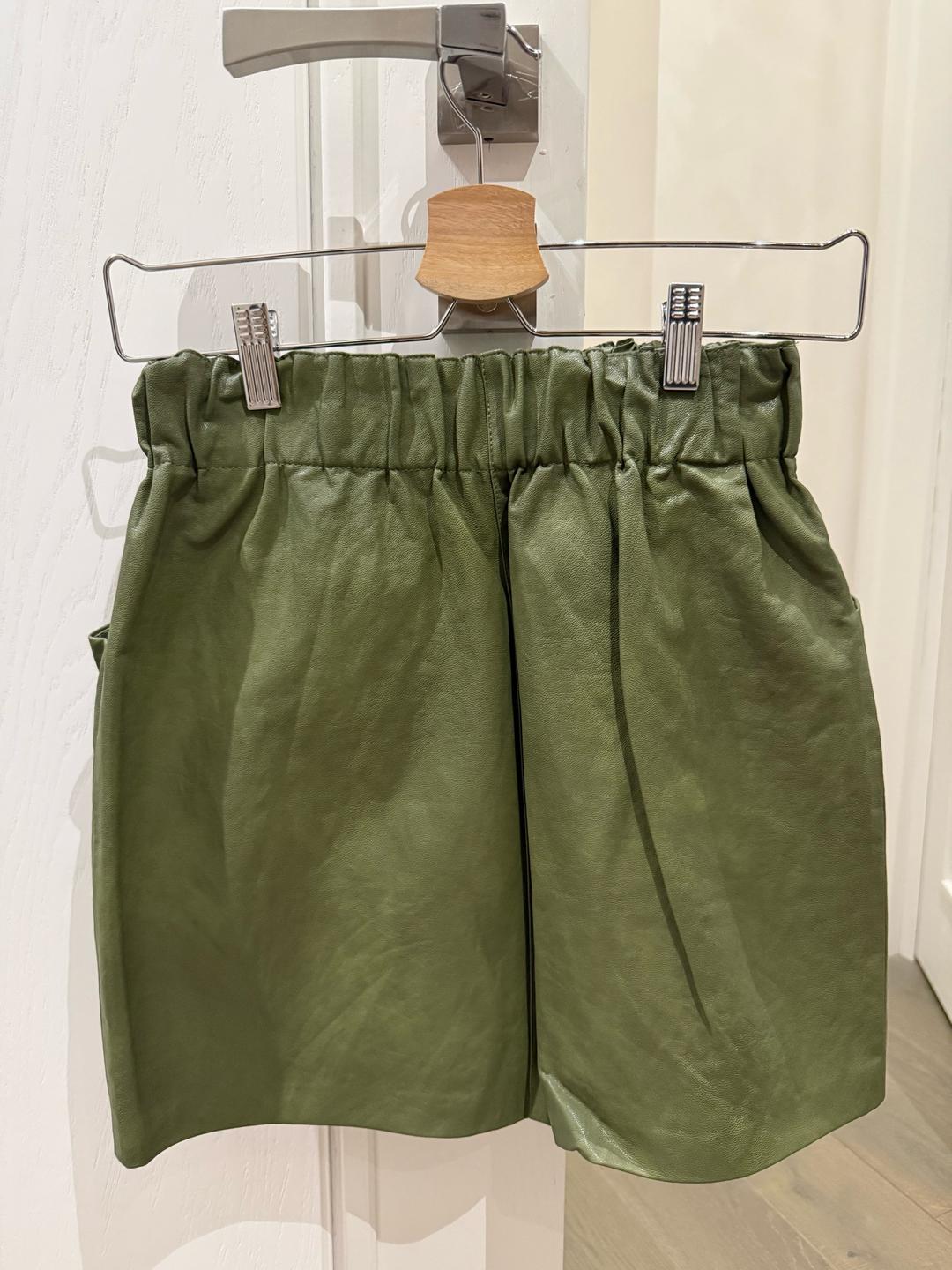 Zara Кожанная юбка Zara — фото 2