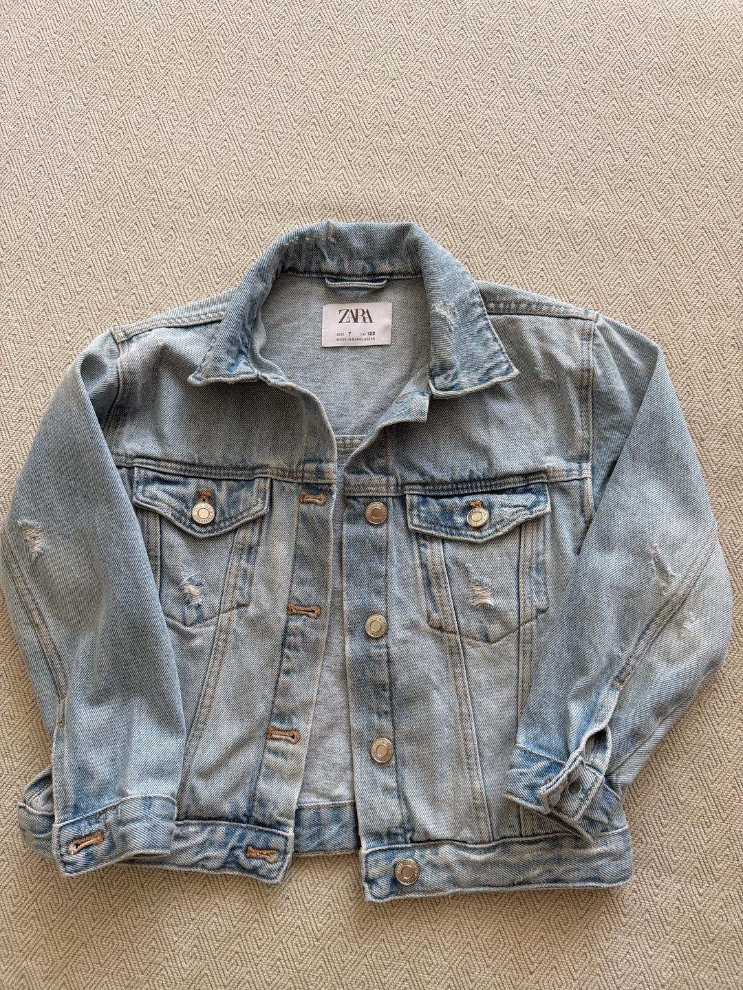 Zara Джинсовая куртка ZARA — фото 2