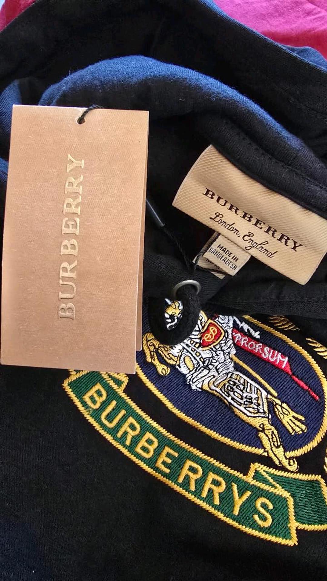 BERBERRI Чёрное худи Burberri — фото 2