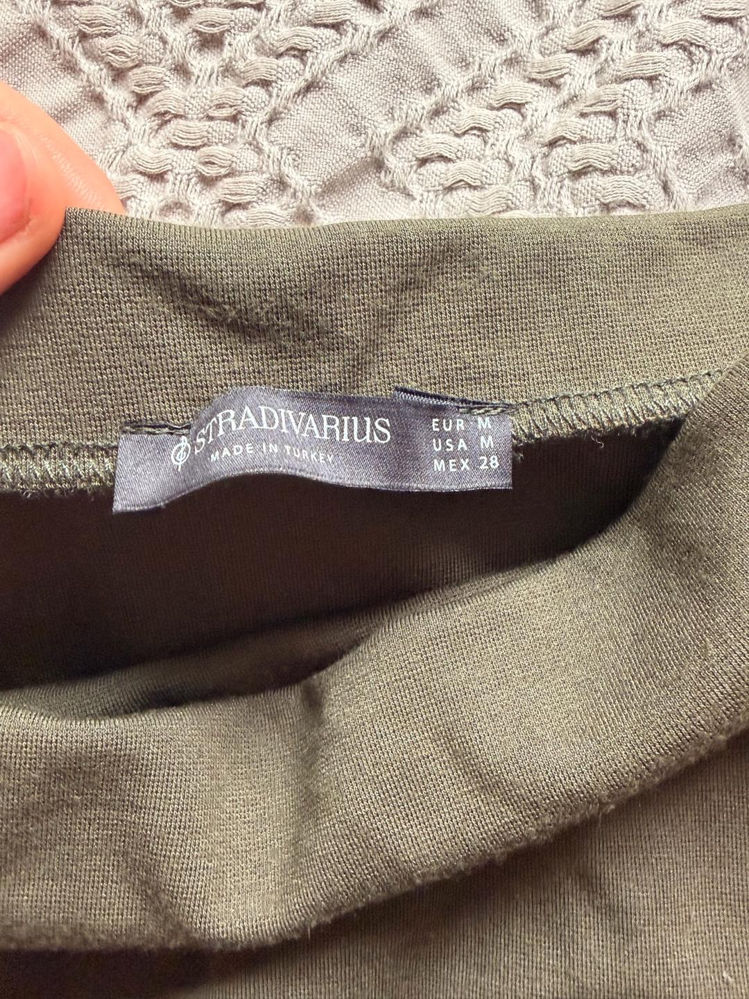 Stradivarius Лонгслив Stradivarius с полу открытыми плечами — фото 2