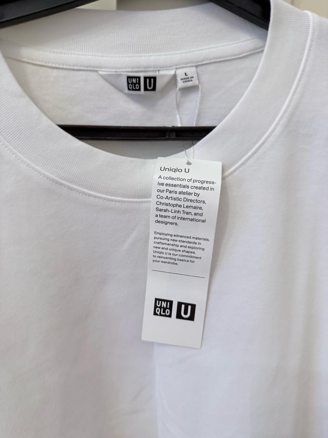 Uniqlo Белый лонгслив Uniqlo — фото 2