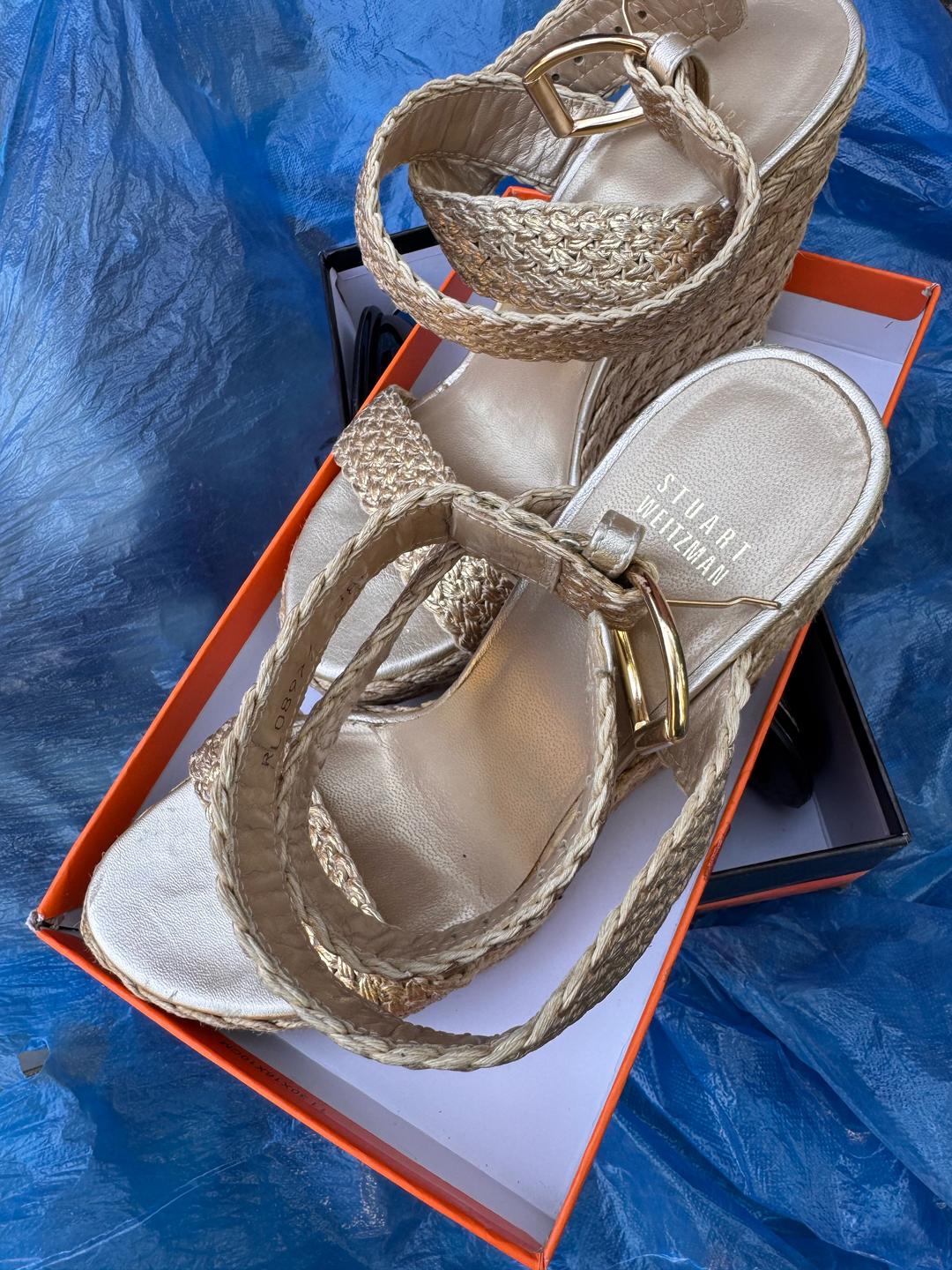 Stuart Weitzman Stuart Weitzman босоножки на танкетке — фото 2