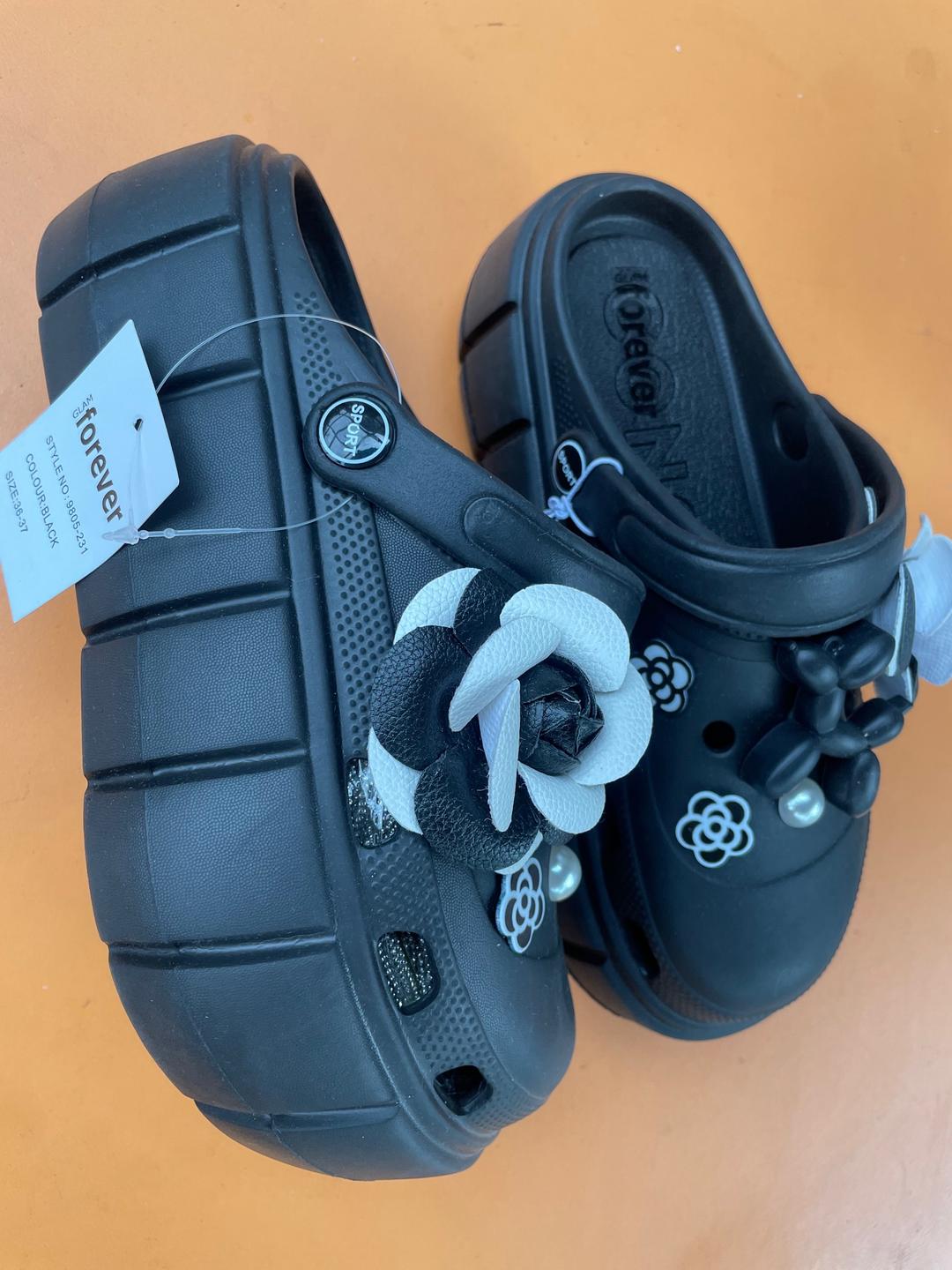 Crocs Черные кроксы — фото 2