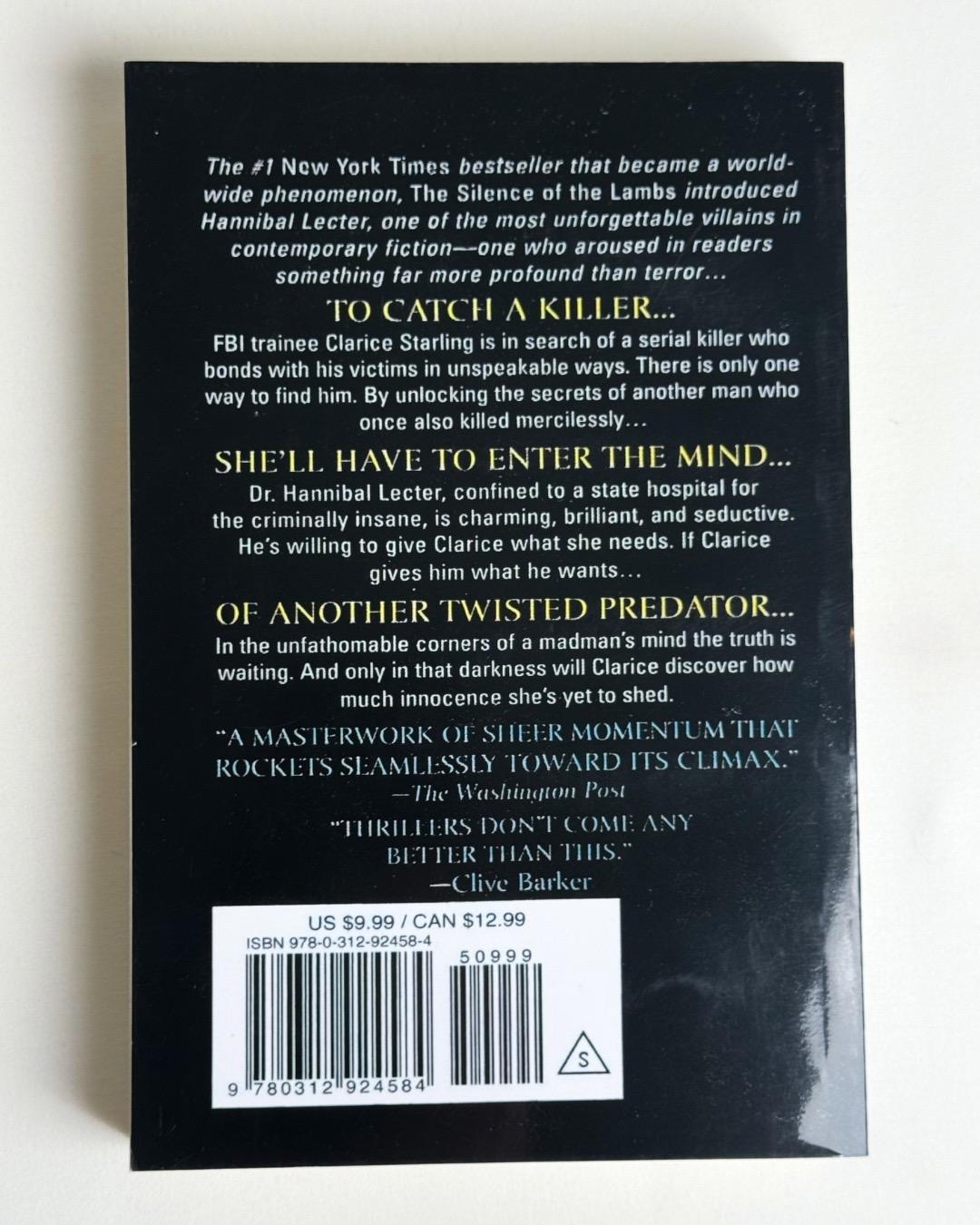 Thomas Harris The Silence of the Lambs — фото 2