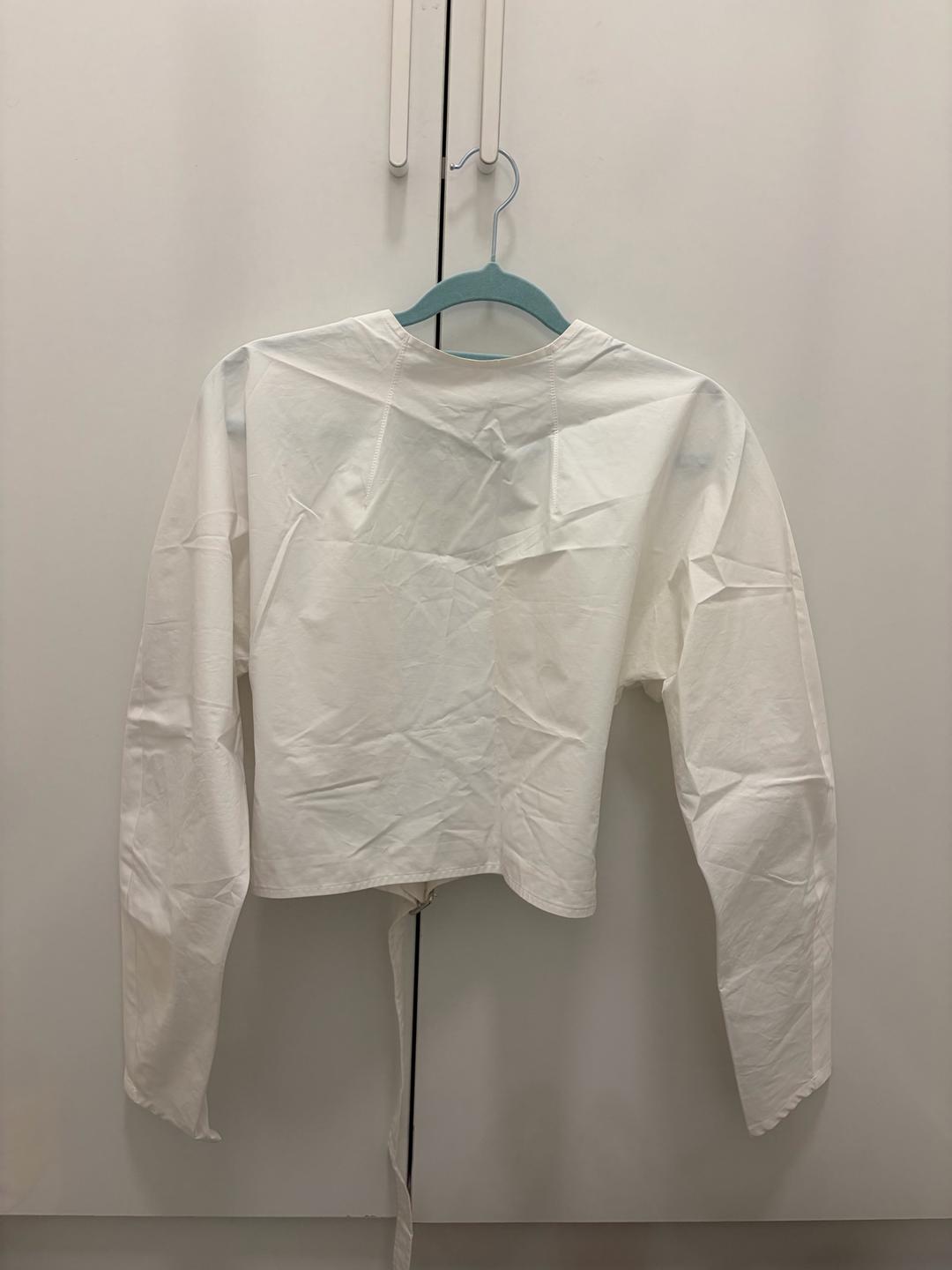 Zara Рубашка Zara из поплина — фото 2