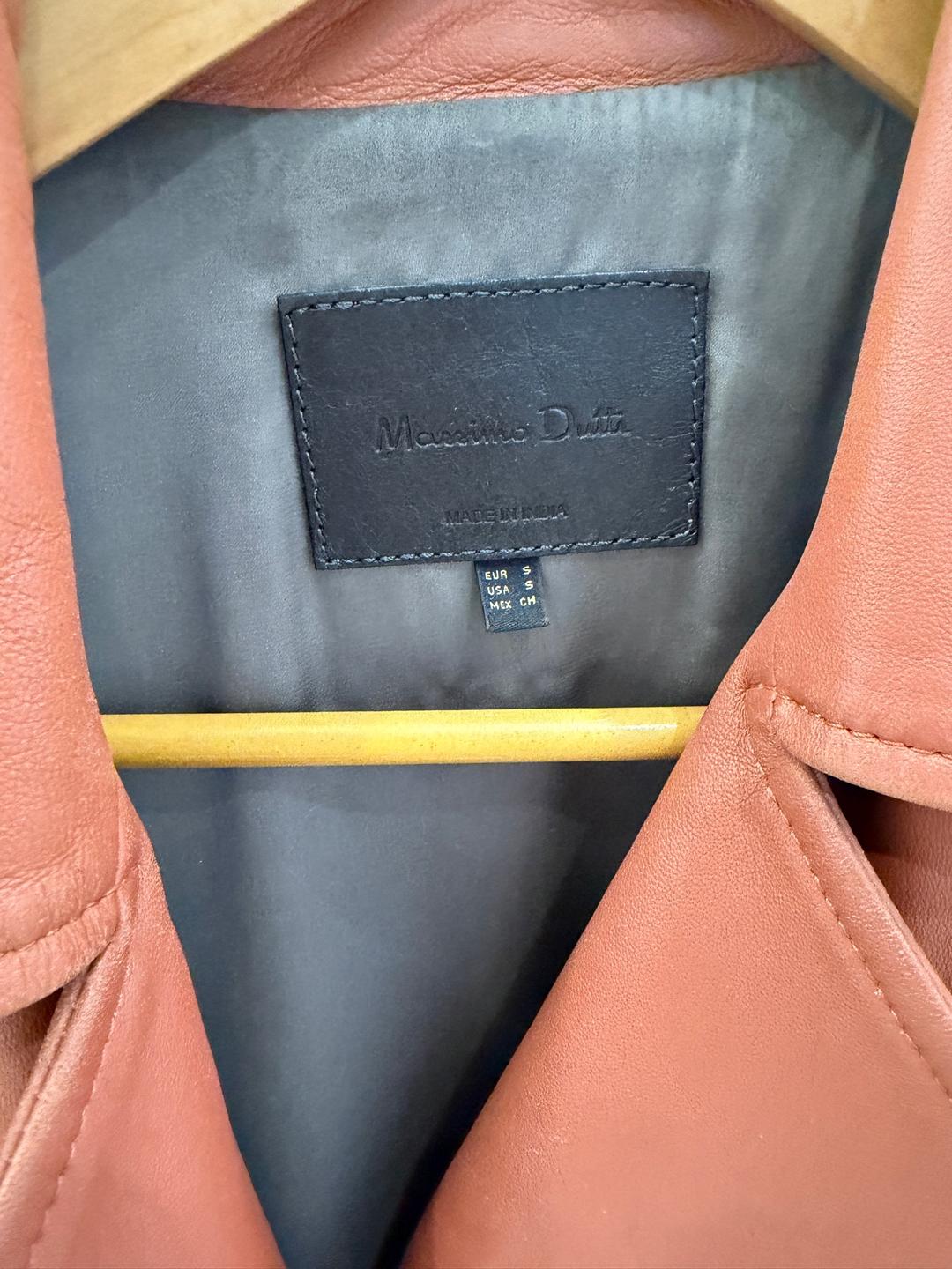 Massimo Dutti Кожанка massimo dutti — фото 2