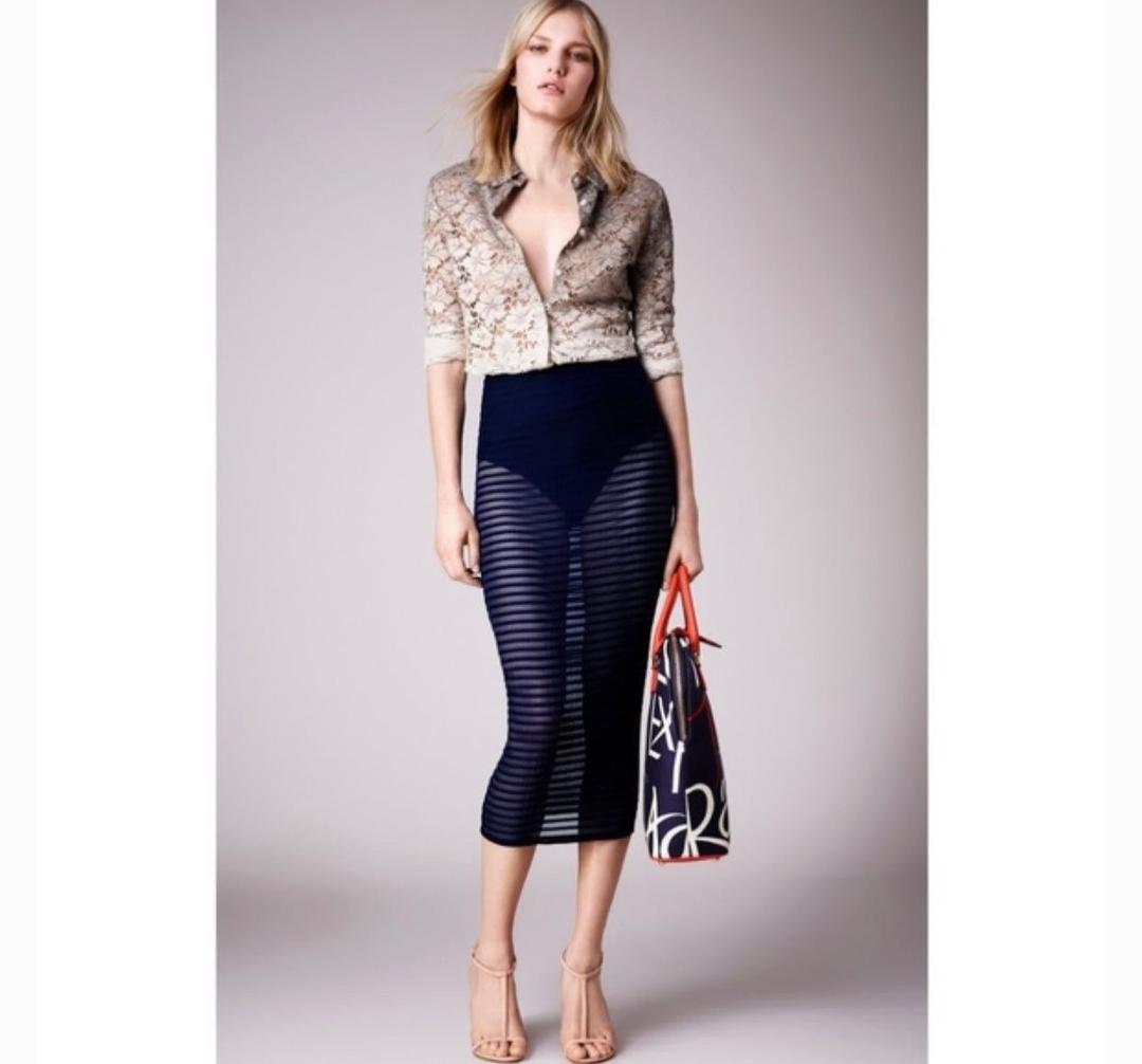 Burberry Блузка кружевная от Burberry — фото 2
