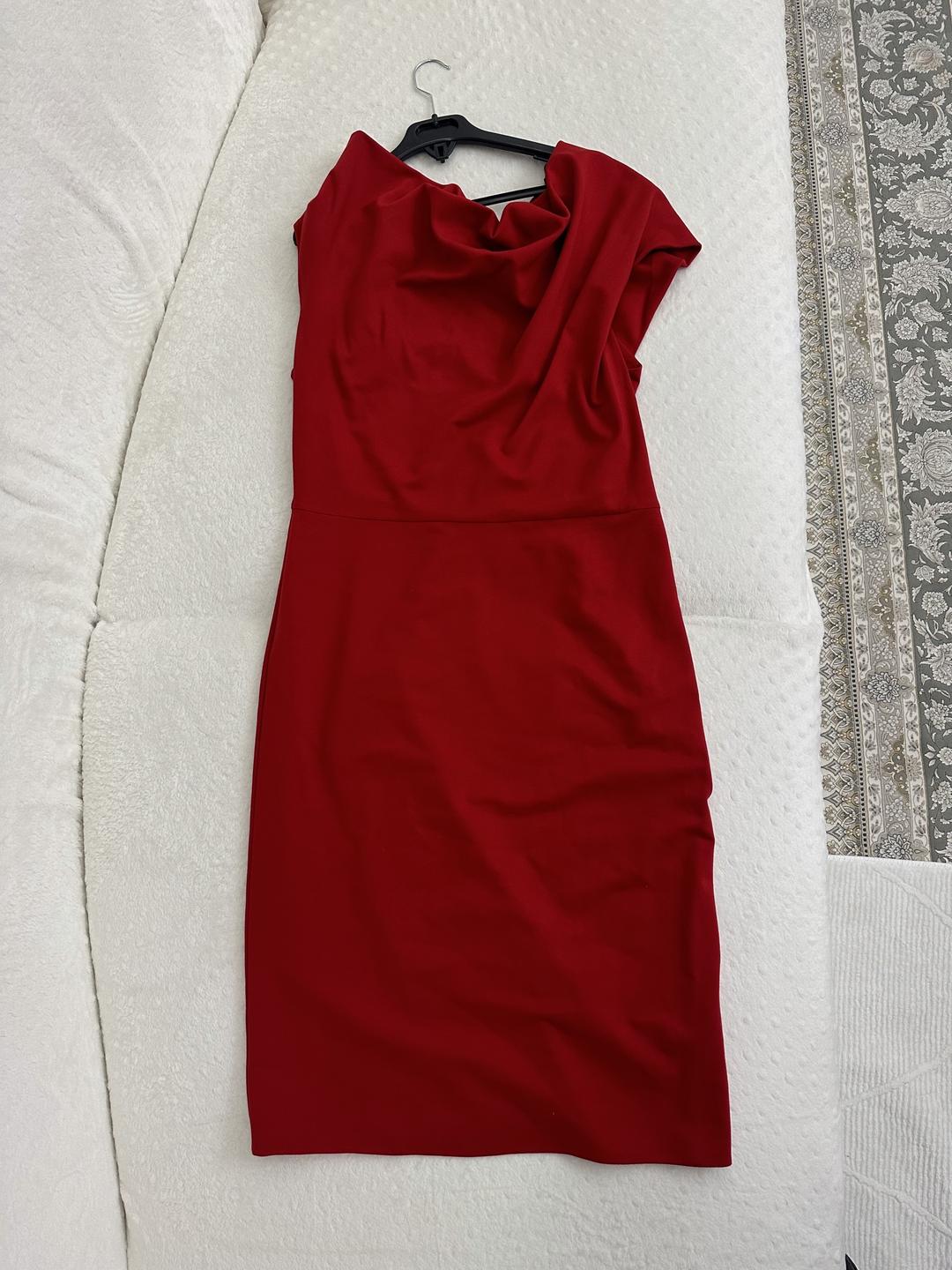 ESCADA красное силуэтное платье Escada — фото 2