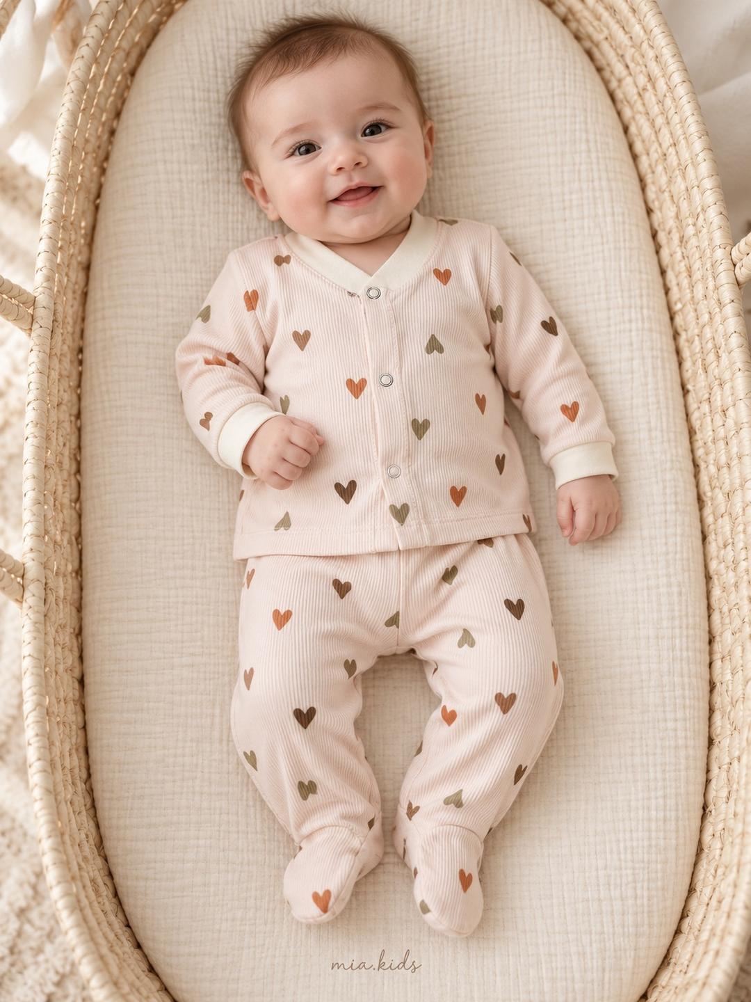 Miu Miu Кофта и ползунки комплект одежды mia.kids для девочки — фото 2