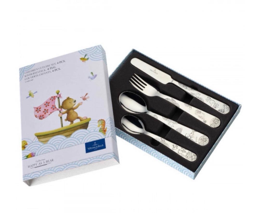 Villeroy & Boch Villeroy & Boch Happy as a Bear Детский набор 4 предмета — фото 2