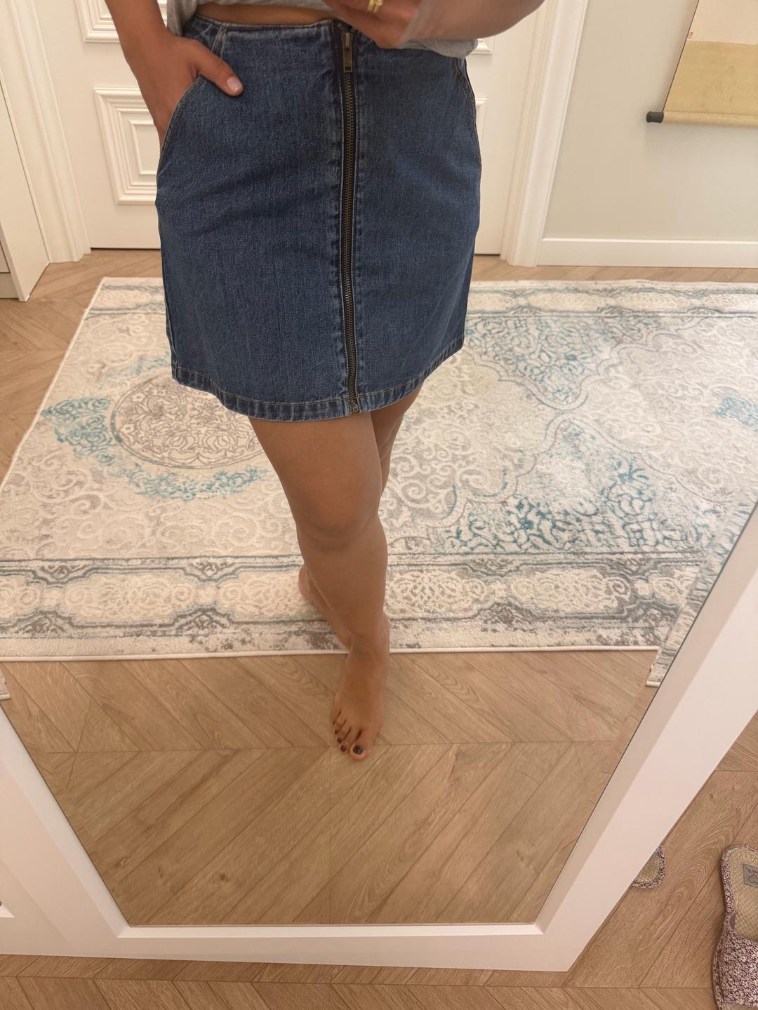Zara Джинсовая юбка Zara — фото 2