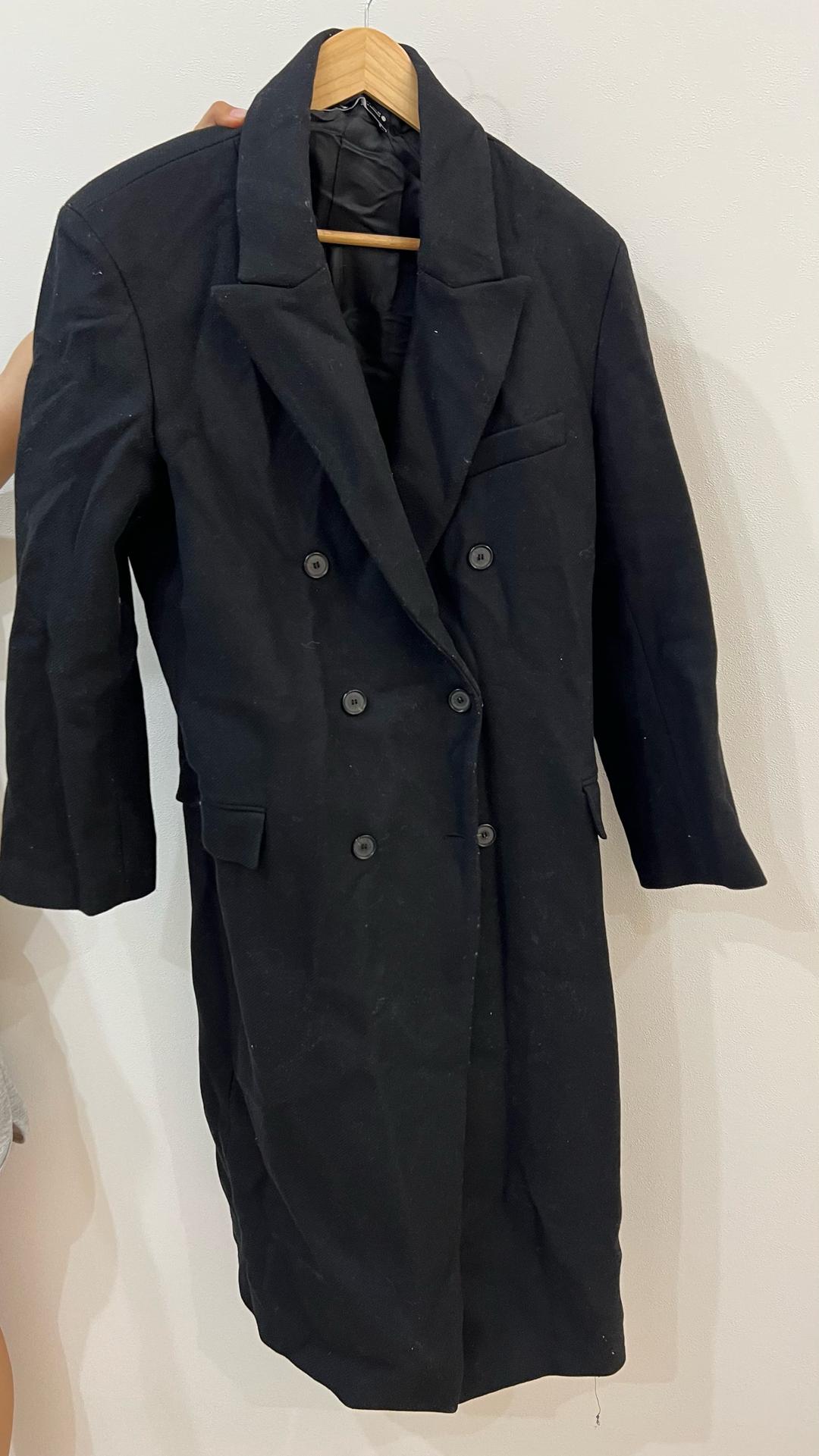Zara Двубортное пальто Zara — фото 2