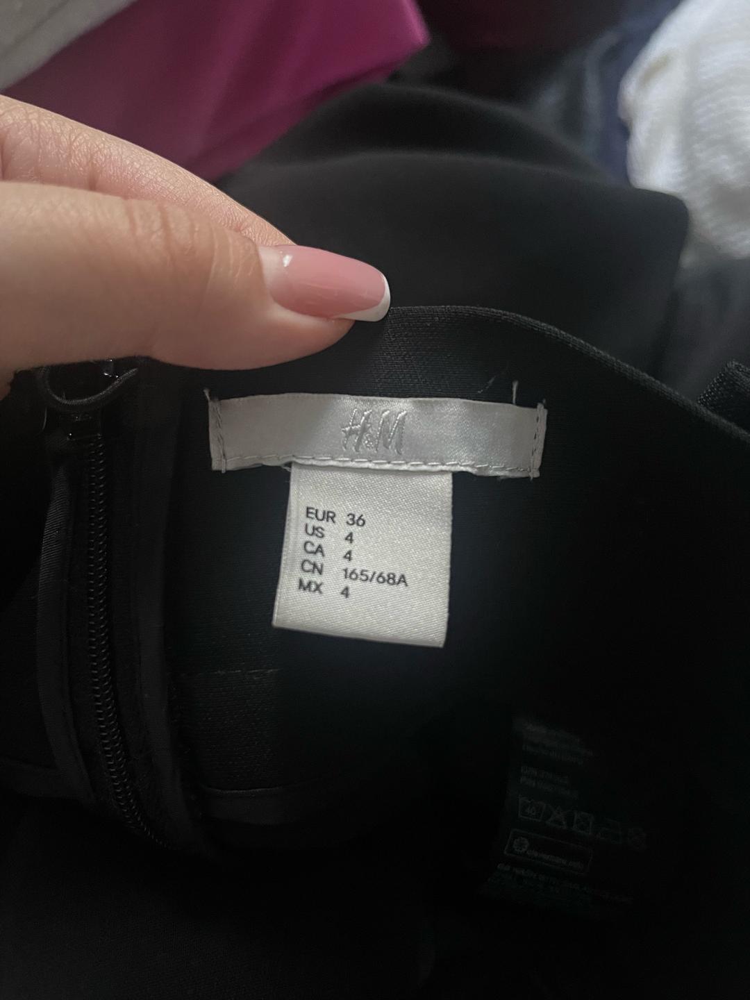 H&M Черная юбка — фото 2