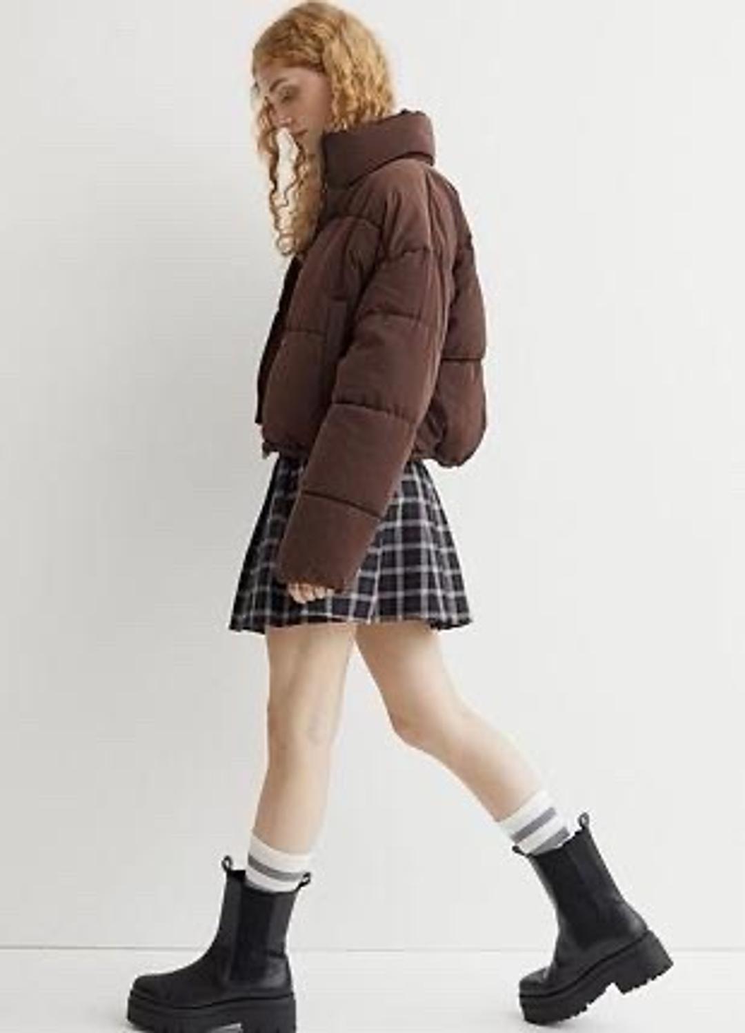 H&M коричневая куртка — фото 2