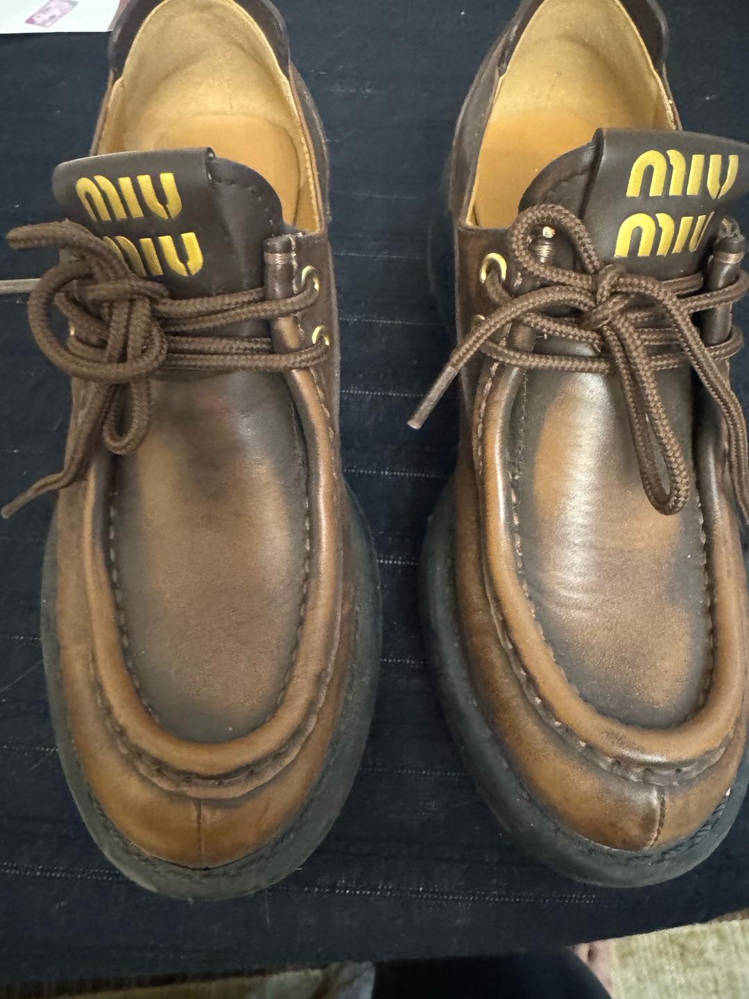 Miu Miu Лоферы миу миу — фото 2