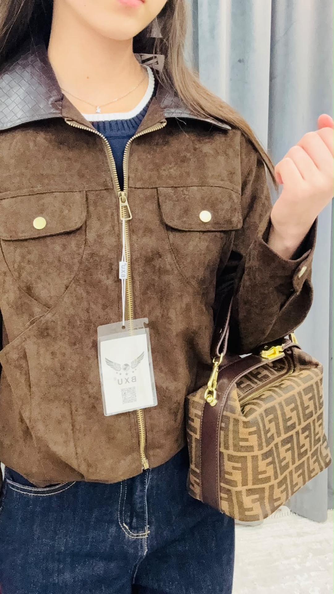 Zara Куртка из замши — фото 2