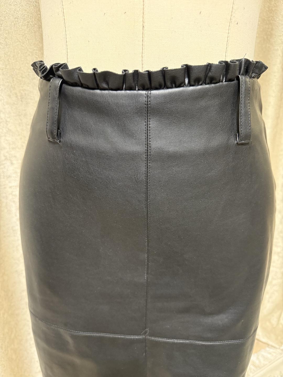 Zara Юбка из экокожи Zara — фото 2