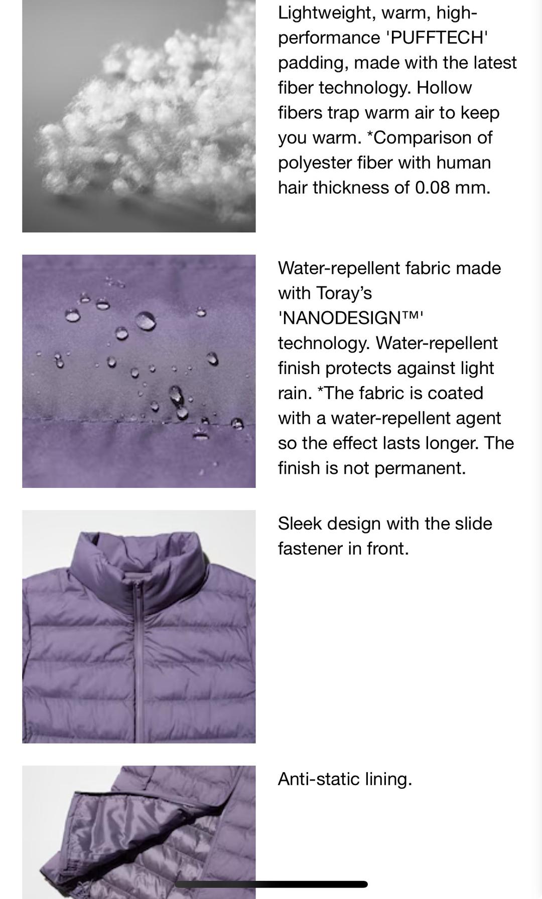 Uniqlo Куртка стеганая Uniqlo Pufftech — фото 2
