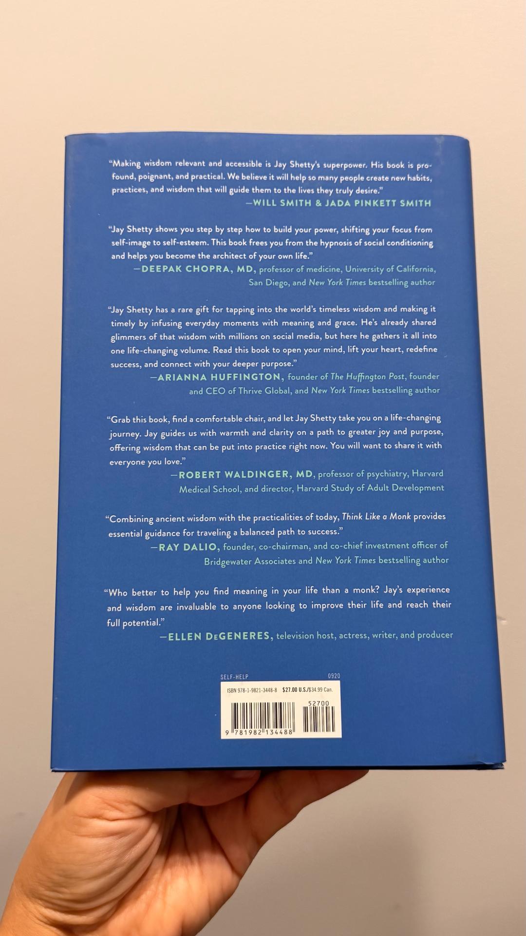 Джей Шетти Книга Think Like a Monk — фото 2