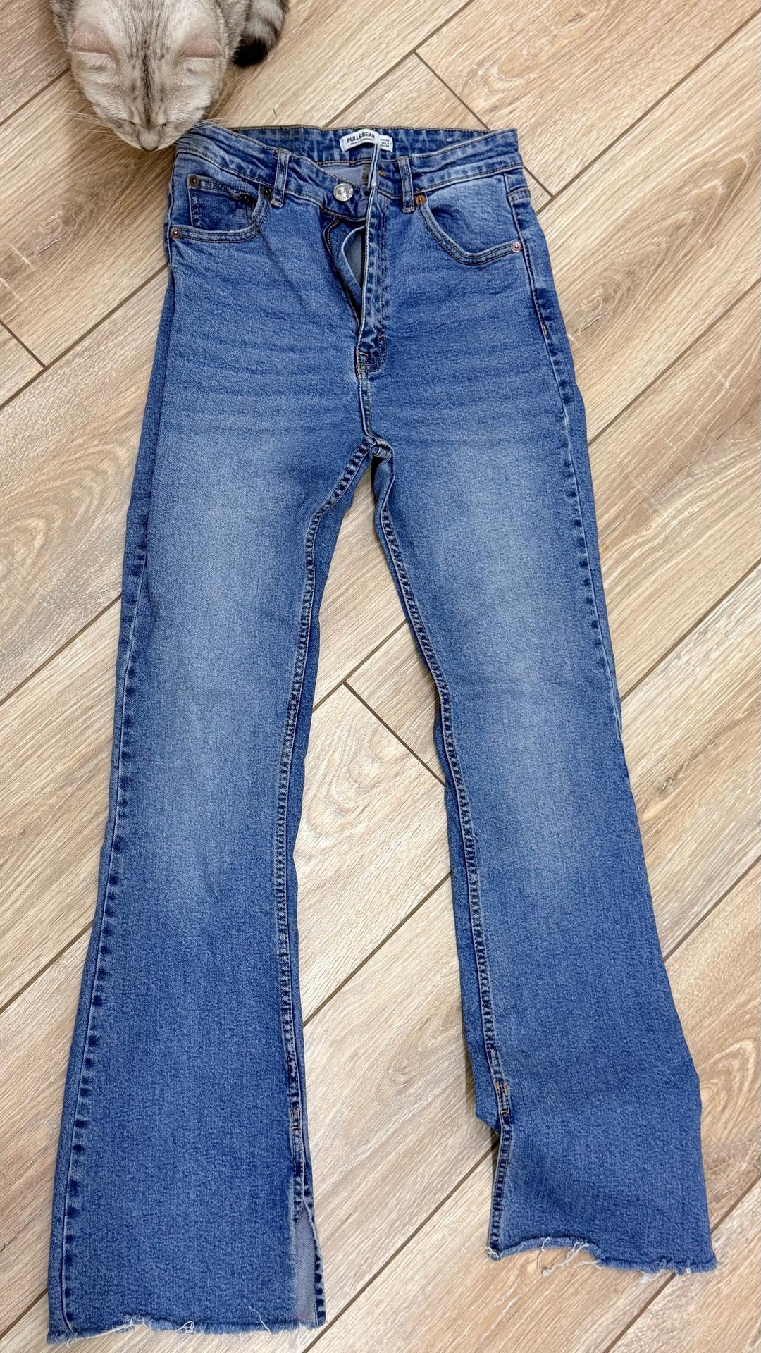 Pull & Bear Джинсы клеш Pull&Bear — фото 2
