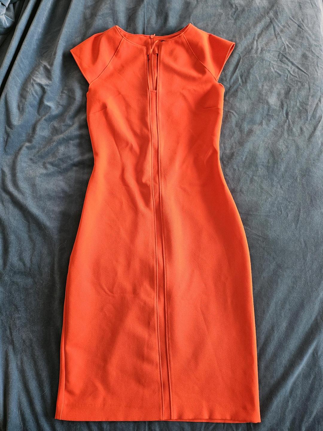 Zara Оранжевое платье Zara — фото 2