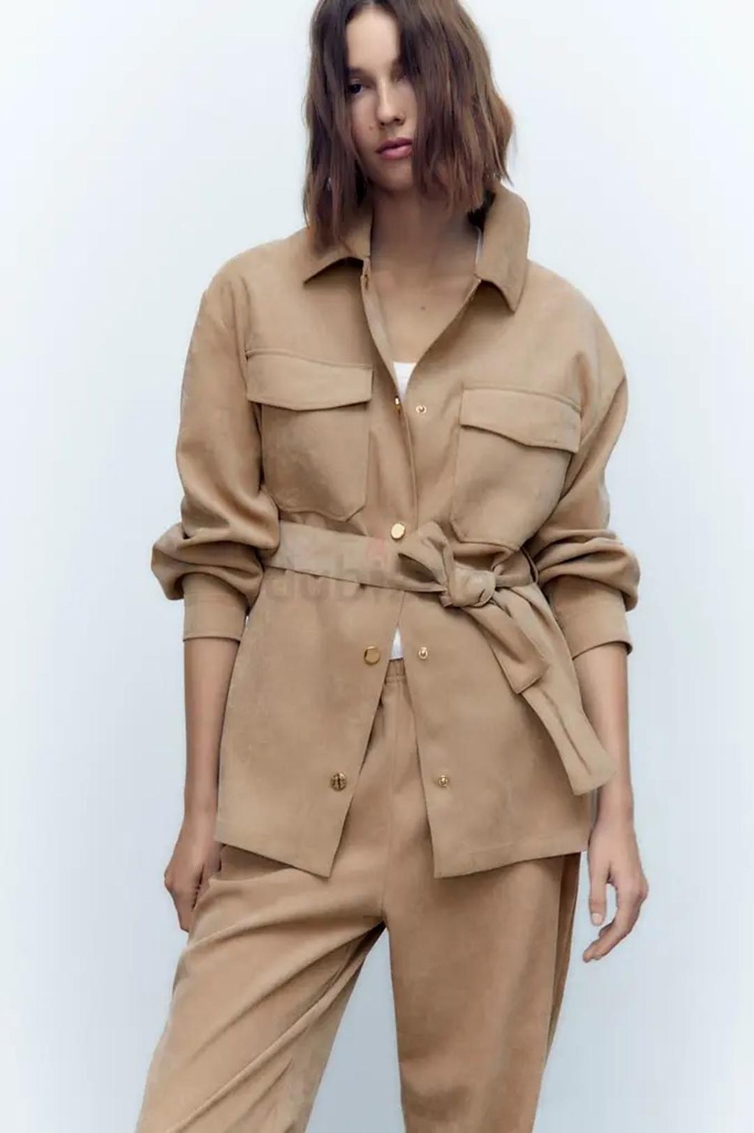 Zara Костюм двойка Zara в стиле сафари — фото 2