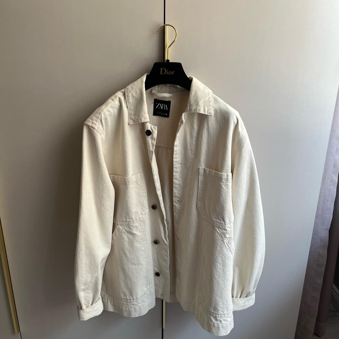 Zara Молочная джинсовка ZARA — фото 2