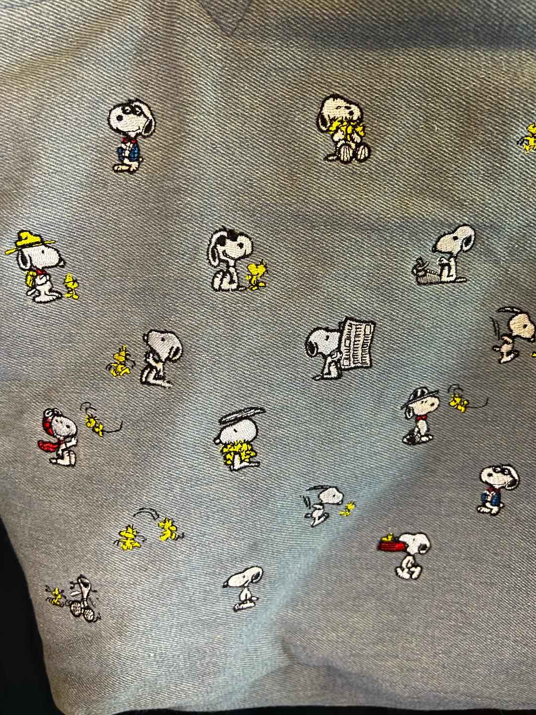 Peanuts Джинс сумочка Snoopy — фото 2