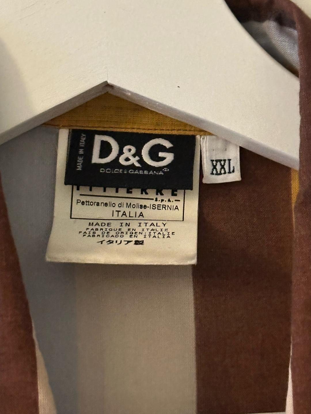 D&G Рубашка в полоску D&G vintage — фото 2