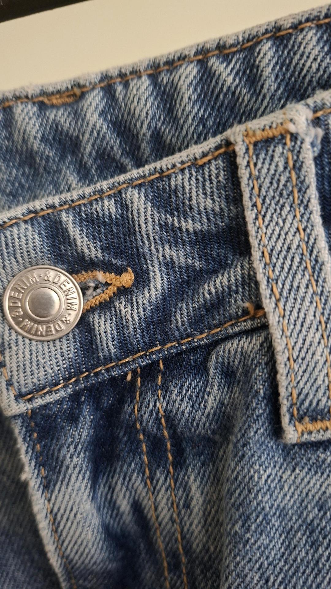 H&M Стильные багги от H&M (Denim) — фото 2