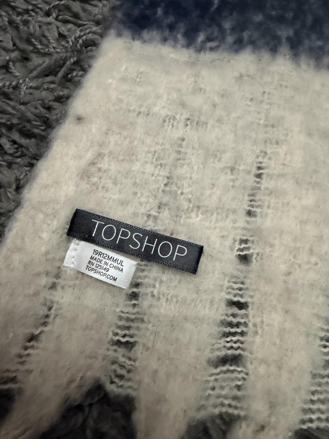 Topshop Шарф TOPSHOP в полоску — фото 2
