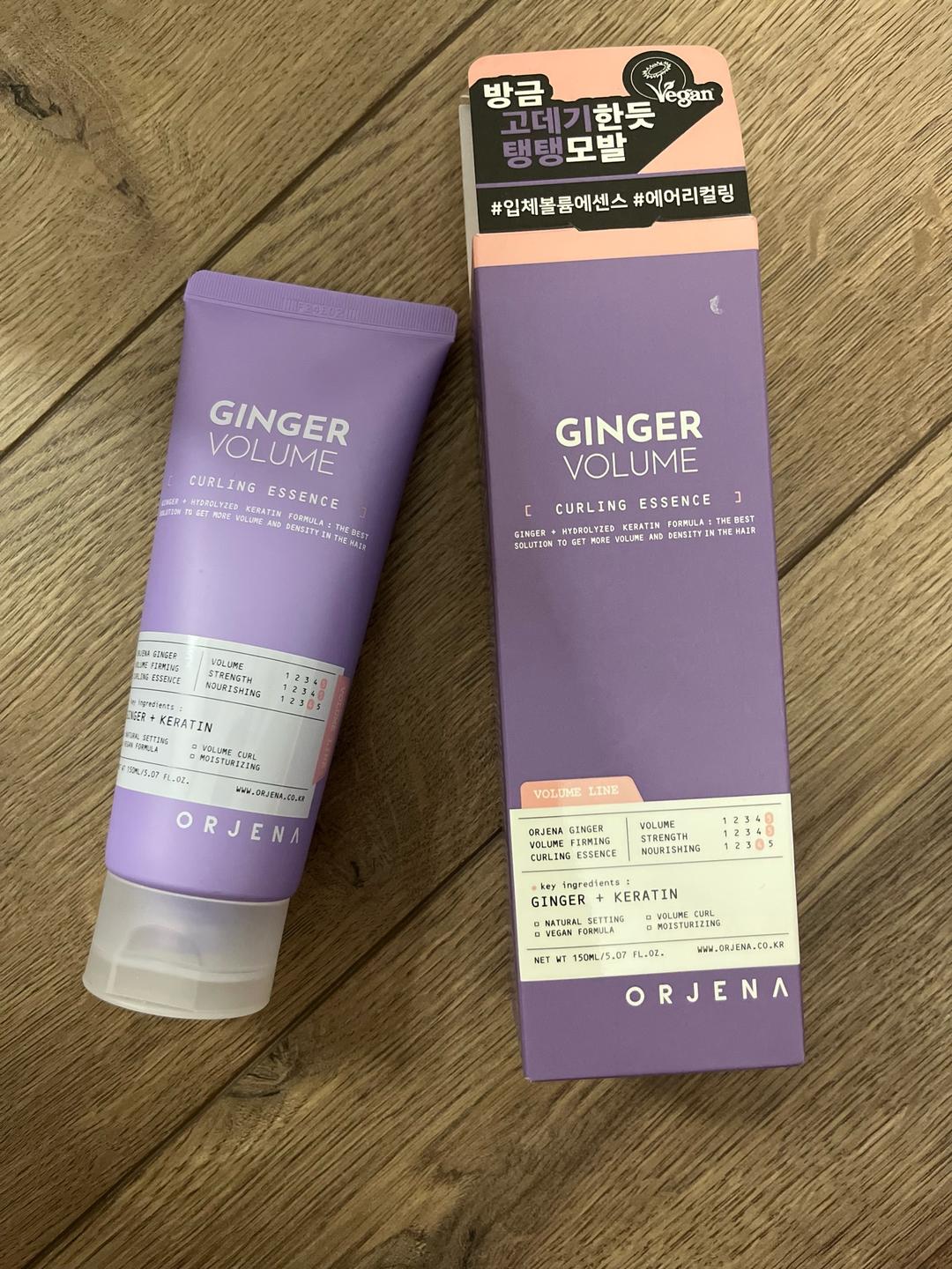 ORJENA Orjena Ginger Volume Firming Curling Essence эссенция для волос — фото 2
