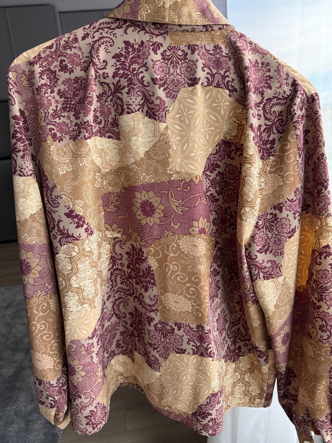 Burberry Блуза Burberry оригинал с красивым принтом — фото 2