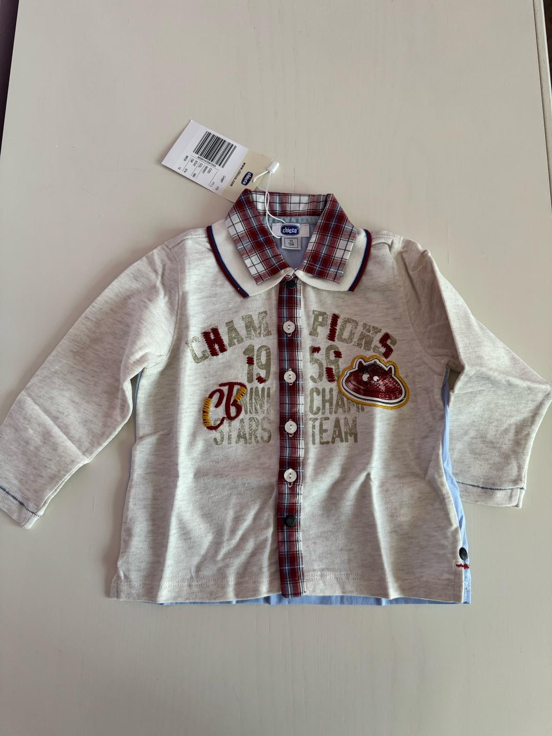 Chicco Новая рубашка Chicco — фото 2