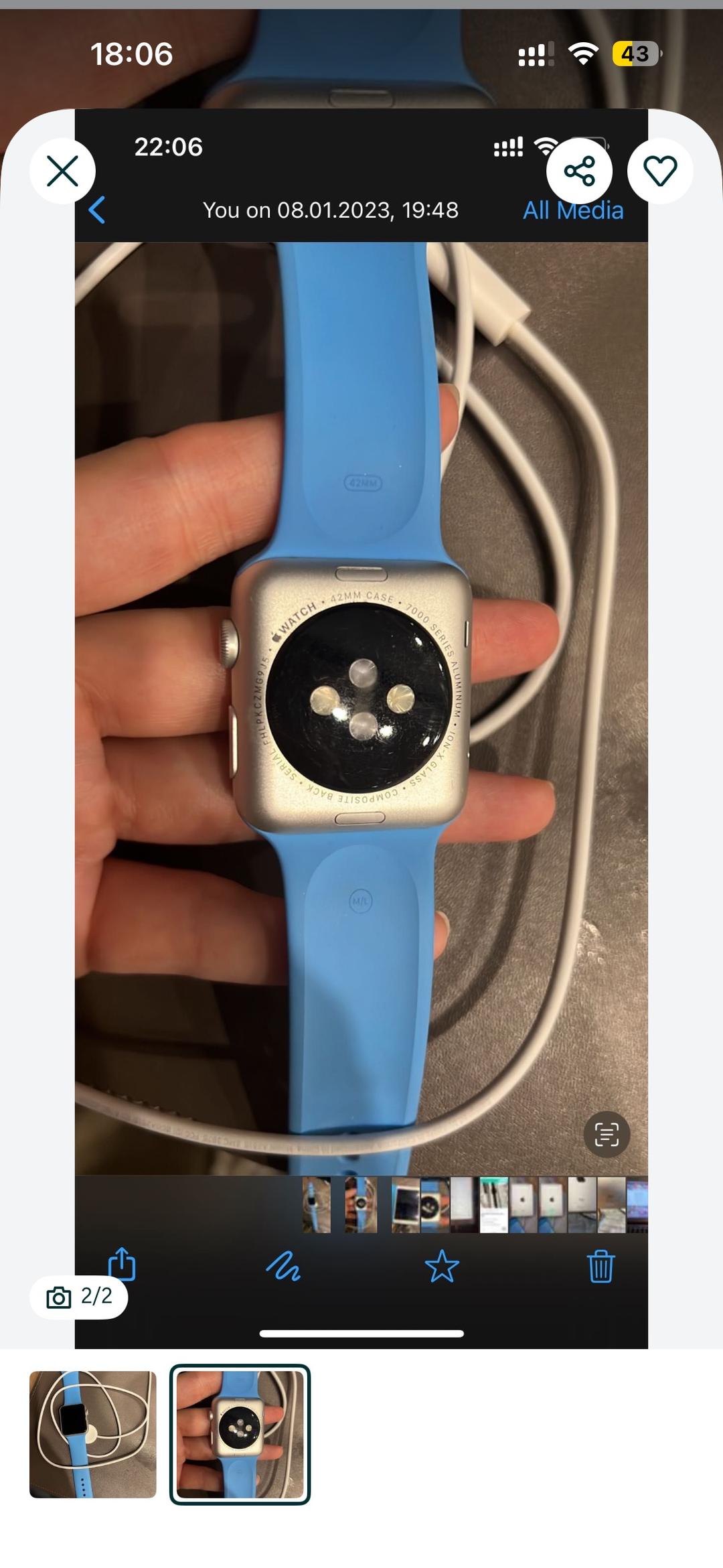Apple Умные часы Apple Watch — фото 2