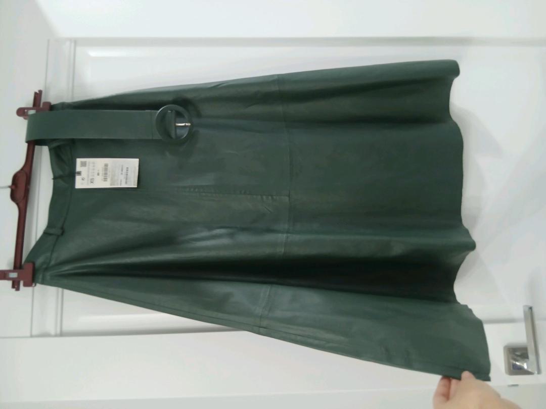 Zara Кожанная юбка Zara — фото 2