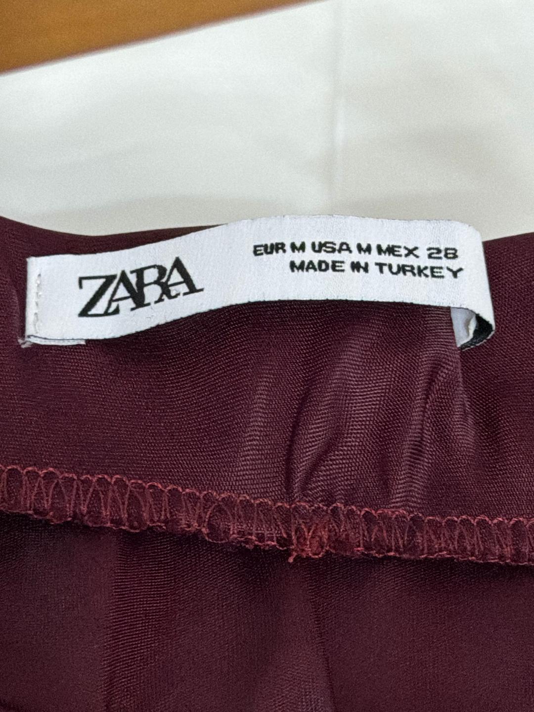Zara Атласная юбка Zara — фото 2