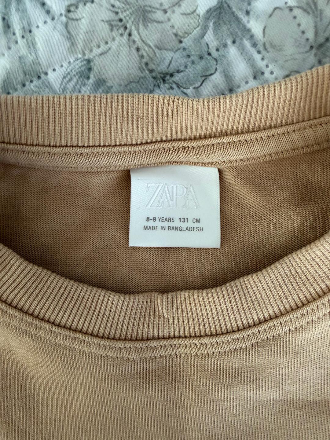 Zara Однотонная футболка Zara — фото 2