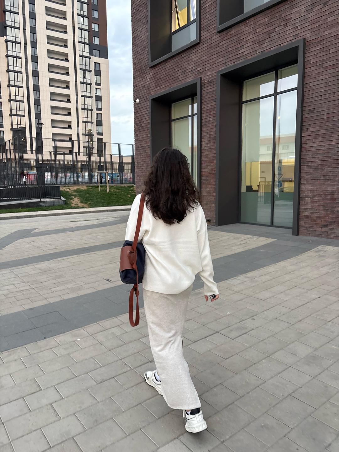 Pull & Bear Белая юбка pul bear — фото 2