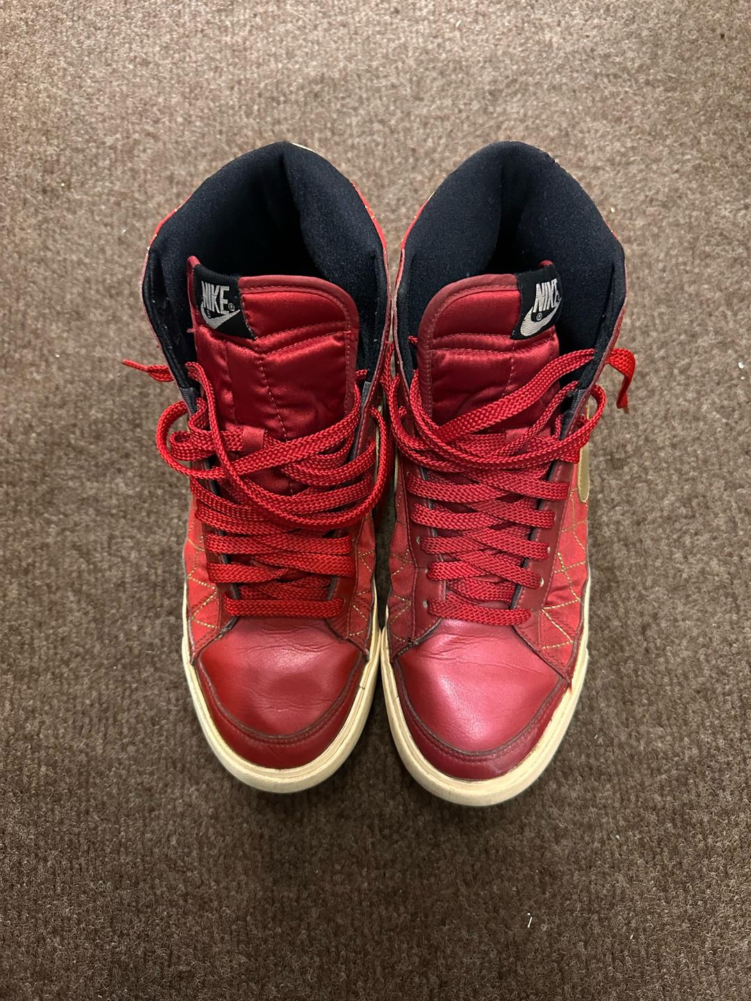 Nike Nike Blazer Mid ’09 ND Red/Metallic Gold — фото 2