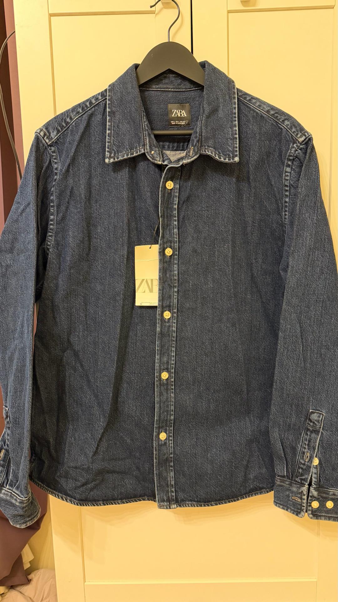Zara ZARA рубашка джинсовая — фото 2