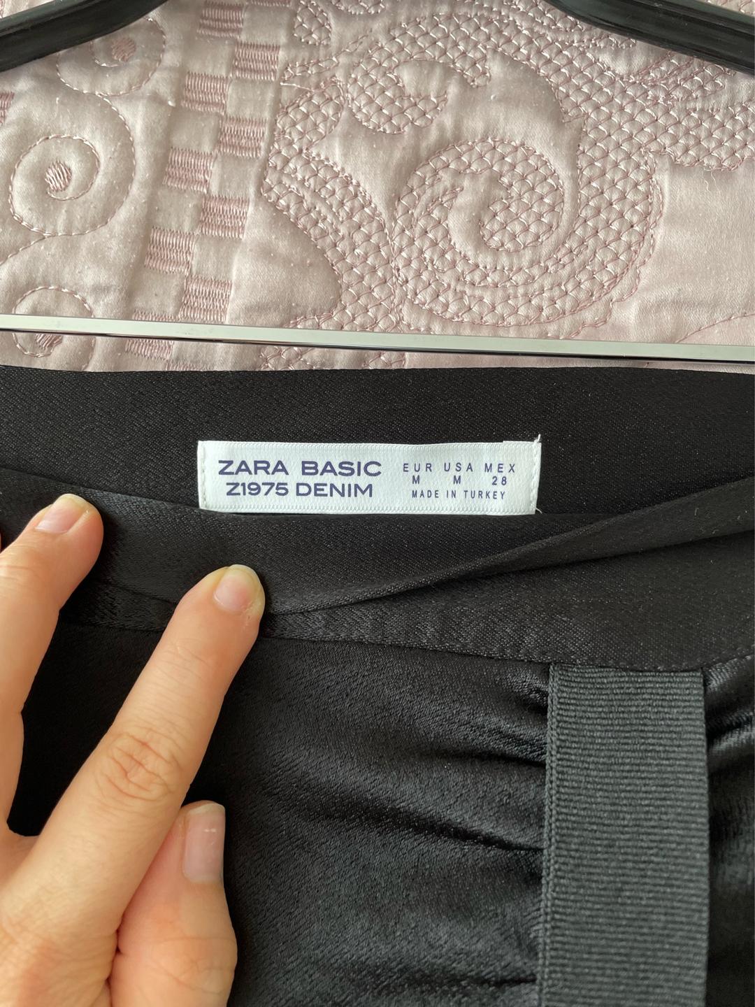 Zara Чёрная юбка Zara, размер M — фото 2