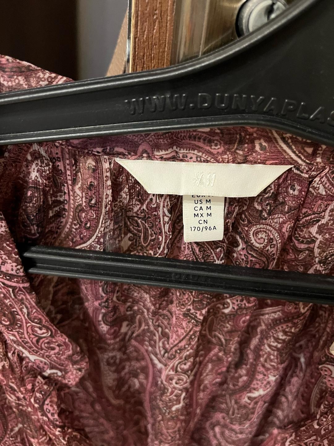 H&M Блуза H&M с узором пейсли — фото 2