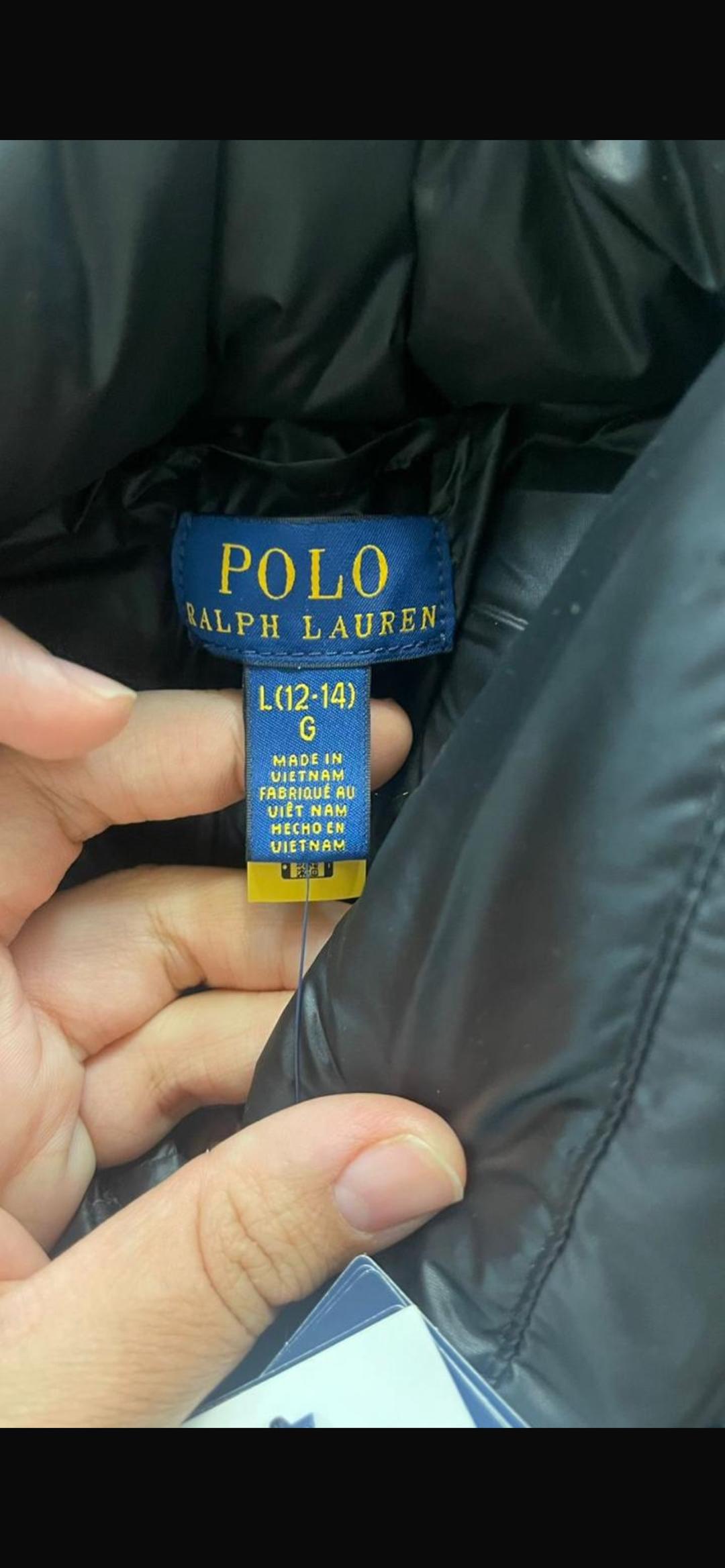 Polo Ralph Lauren Черная куртка Ralph Lauren — фото 2
