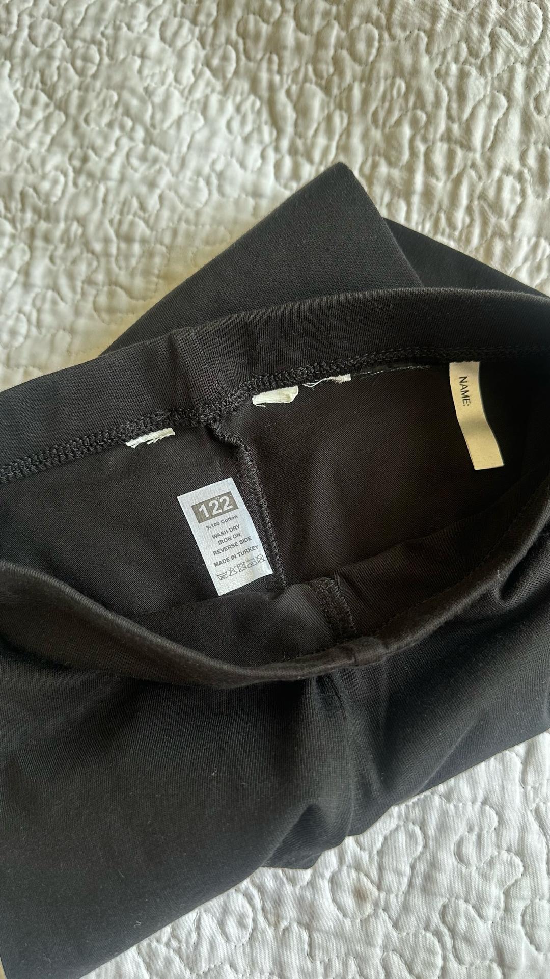 H&M Черные леггинсы H&M — фото 2