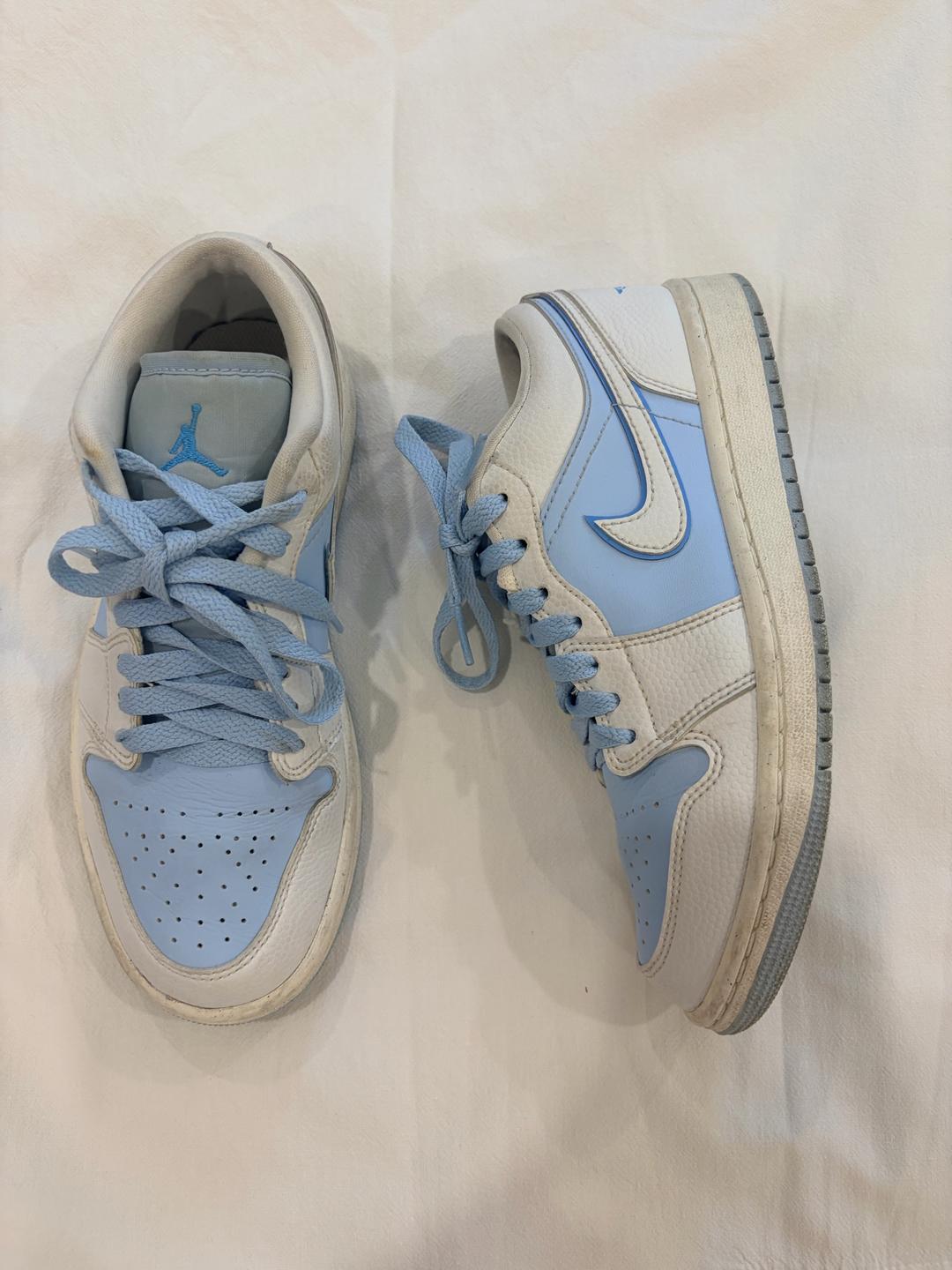 Jordan Кроссовки - Air Jordan 1 Low ice blue — фото 2