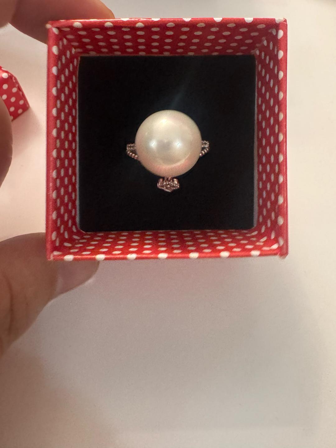 Miras Jewerly Новое! Бижутерия кольцо с искусственным жемчугом — фото 2